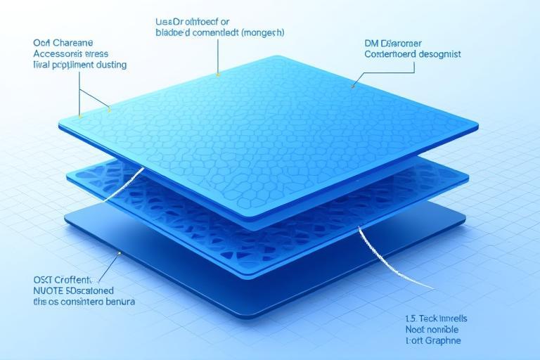 Graphene composite diagram